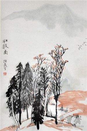 何海霞《秋聲圖》